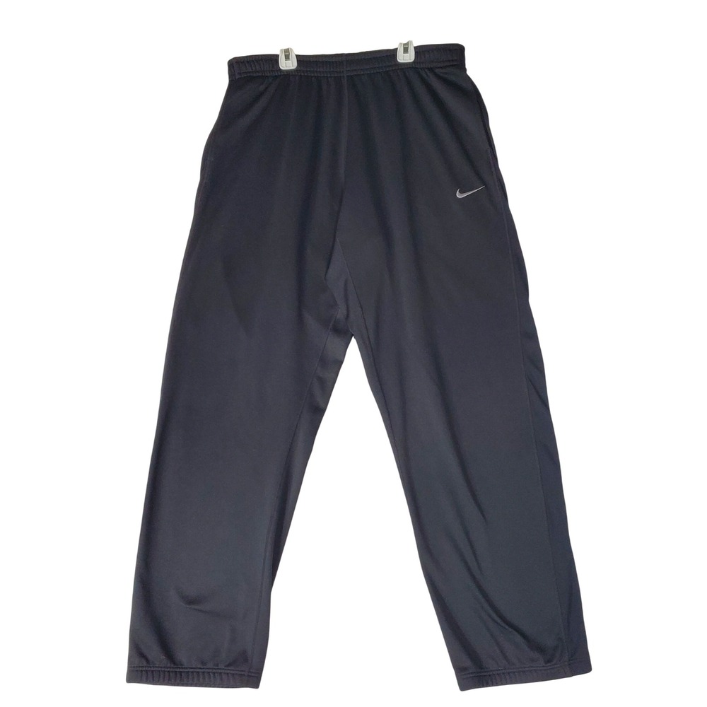 Vintage Nike Therma-FIT Mens Athletic Pants Black XL Training Joggers Straight